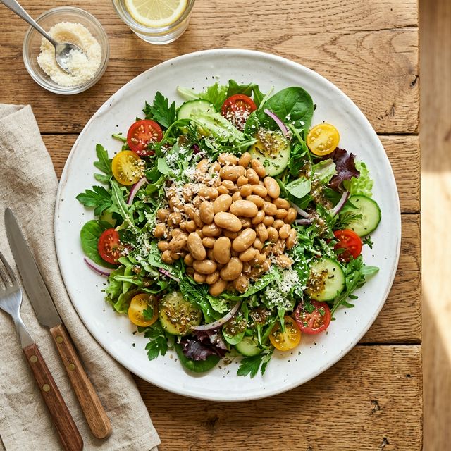 花巻納豆イタリアンサラダ