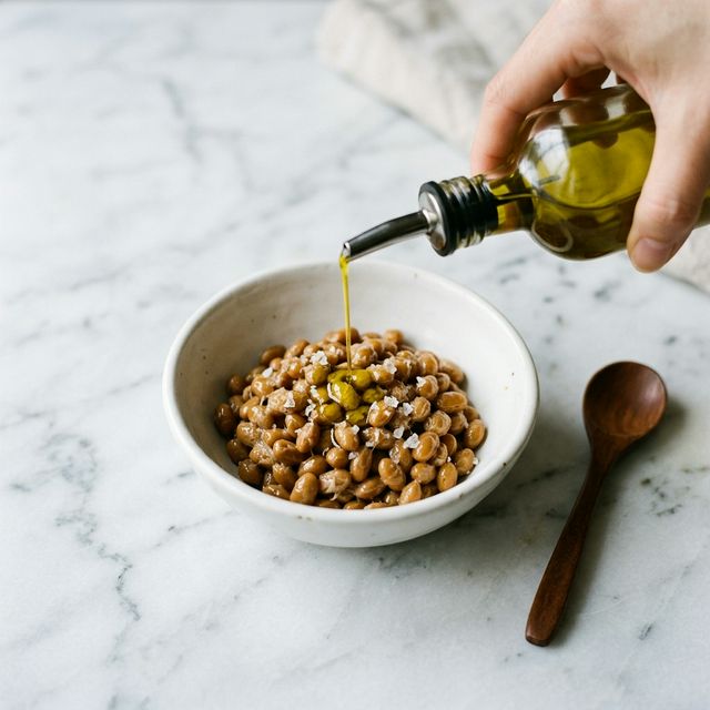 オリーブオイルと岩塩